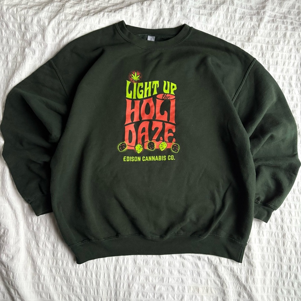 Green Sweater - Light Up Holidaze
